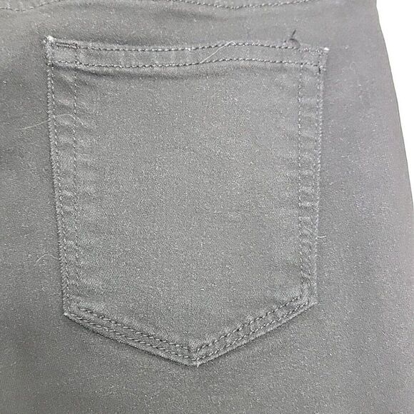 Just Black Women's Skinny Jeans Size 27 USA Dark Wash Black Denim 28x28 - Picture 8 of 9